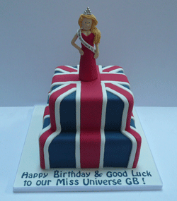 Miss Universe cake