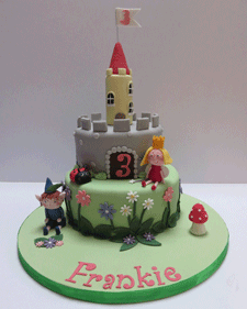 Ben and Holly Birthday Cake