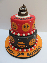 Emoji cake