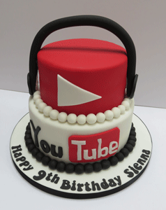 You Tube cake