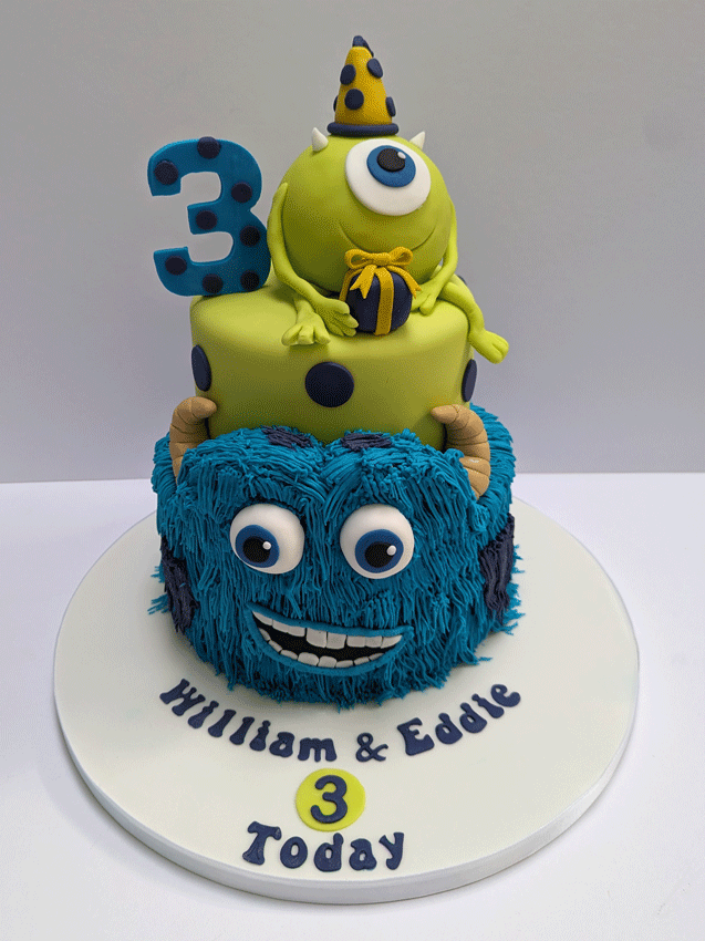 Monsters Inc Birthday Cake