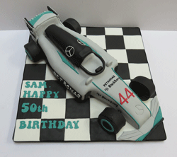 Mercedes F1 Cake