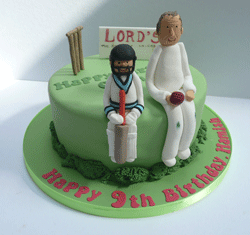 new cricket birthday cake